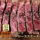 常陸牛 A5等級 リブロース 1ポンドステーキ 約450g【創業半世紀の常陸牛専門店 肉のイイジマ】