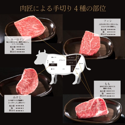 【お中元熨斗付き】常陸牛A5プレミアムステーキ小箱 ステーキ肉 詰め合わせセット 肉のイイジマ