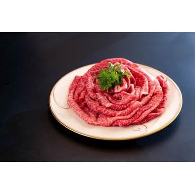 常陸牛すきやき用霜降りもも540g<木箱入り・特製タレ付き>
