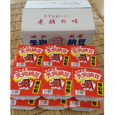 天狗納豆 極小粒パック納豆 90g 12個(たれ、マスタード付き)