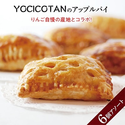 YOCICOTANのアップルパイ6個詰め合わせ
