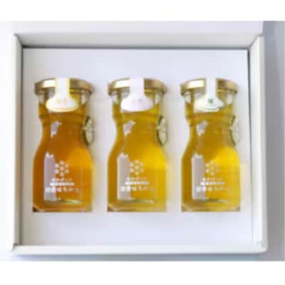 山桜はちみつと春のはちみつの3種ギフトセット【R3山桜】【茨城県共通返礼品/五霞町】