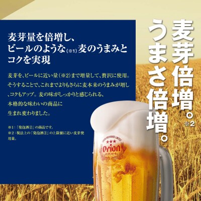オリオンビール　オリオン麦職人　発泡酒(500ml×24缶)