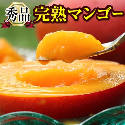 【2026年発送】「秀品」丹精込めた完熟マンゴー2kg　4玉～6玉