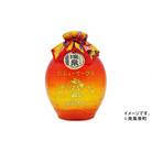 【琉球泡盛】「3年古酒琉球ガラス1升-橙-」はえるん柄　1,800ml