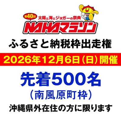 第40回 NAHAマラソン ふるさと納税出走権