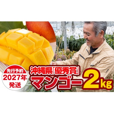 【2027年発送】芳醇な香り とろける食感 沖縄県「優秀賞」マンゴー2kg