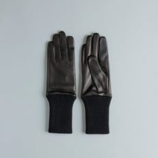 [WOMEN] Italian Sheep Cuffs - Touch Panel (BLACK)