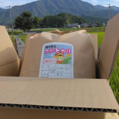 香川県産コシヒカリ(玄米)3kg