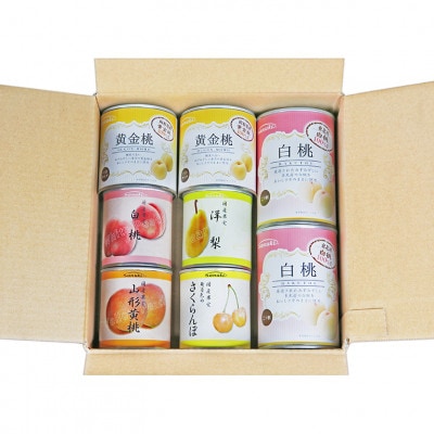 国産果実缶詰セレクションH21437(100101)