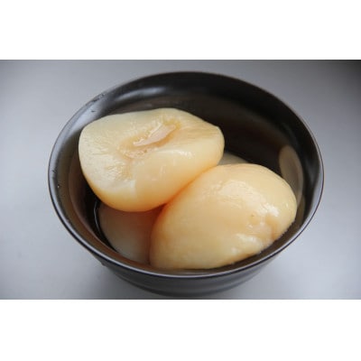 国産洋梨・2つ割り白桃缶詰　各3缶セット