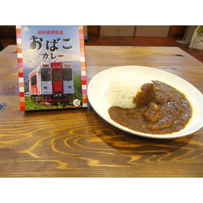 萌酒　鮎郷ゆりね(純米大吟醸)とカレー5個セット(スペシャルユリテツカレー・おばこカレー)