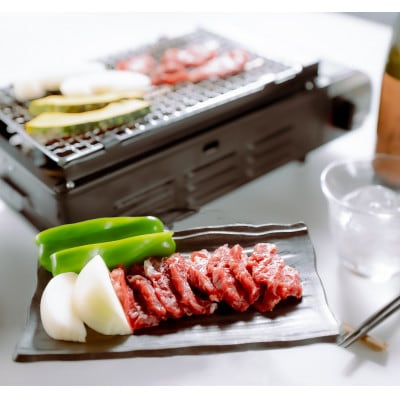 【桜屋】馬肉焼肉用500gカット済(山鹿市)