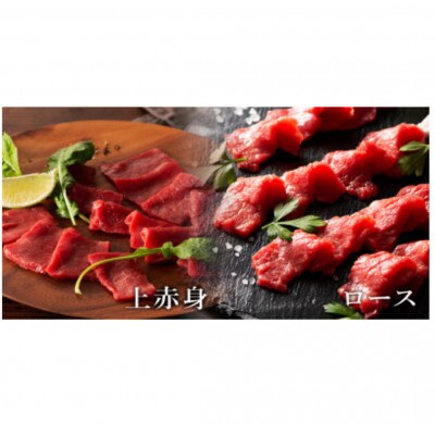フジチクおすすめ★熊本特産!希少部位を含む贅沢馬刺しセット