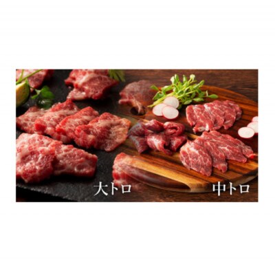 専門店オススメ! 霜降り馬刺し堪能セット