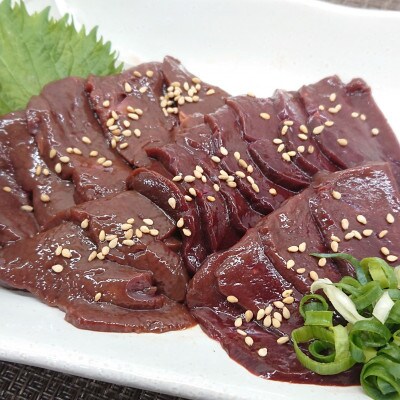 馬刺し　馬レバー　100g(山鹿市)