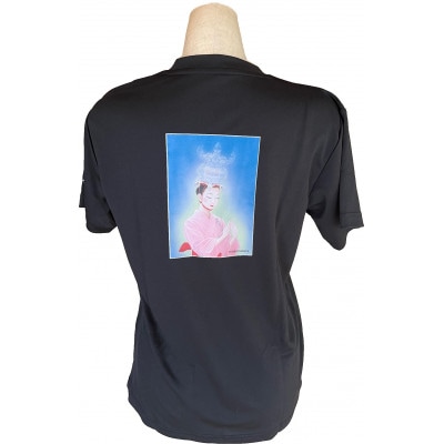 山鹿グッズ(Tシャツ綿Sサイズ黒、ピンバッジ、ポストカード、マスキングテープ)