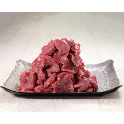 熊本県産　あか牛　「-延寿牛-」　焼肉用切り落とし　約1kg(山鹿市)