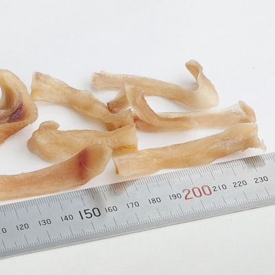 ZYMO豚耳ジャーキーセット 総計200g【ペットフード】千葉県産豚耳　無添加・無着色　犬のおやつ