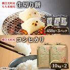 【令和6年産米】横芝光町産コシヒカリ10kg×2、生切り餅(450g×3)横芝光町産もち米使用