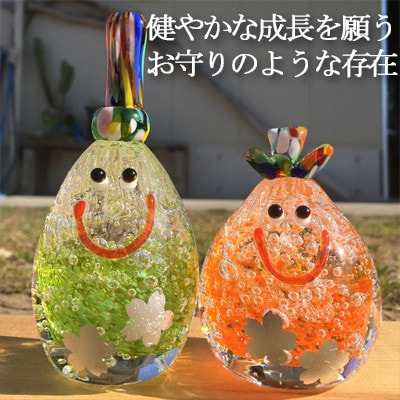 ガラス雛飾り「ひなたまご」