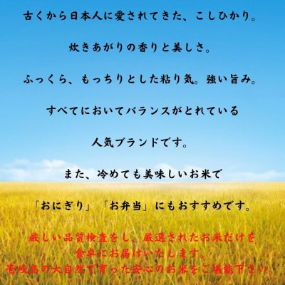壱岐産米　こしひかり　5kg