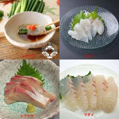 プレミアム海鮮 4種食べ比べ刺身セット
