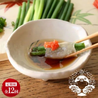 【毎月定期便】特選トラフグ刺身セット(1人前)全12回