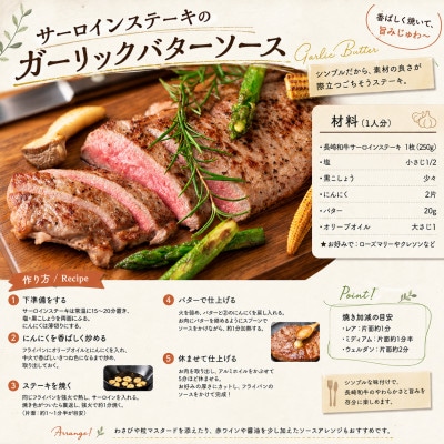【A4～A5】長崎和牛サーロインステーキセット　500g(250g×2枚)(壱岐市)