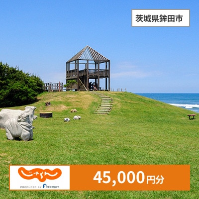 【じゃらんふるさと納税クーポン】 茨城県鉾田市でつかえる45,000円 クーポン