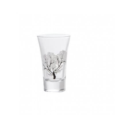 【温度で変化する器】天開グラス(100ml)ぺアセット『冷感桜』