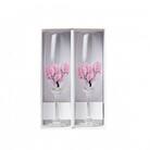 【温度で変化する器】シャンパングラス(165ml) ペアセット『冷感桜』