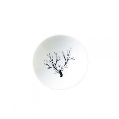 【温度で変化する器】【美濃焼】 平盃(白)ペアセット 『冷感桜』