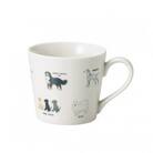 【温度で変化する器】【美濃焼】 温感 犬マグカップ (2個) 『ゆる犬3』