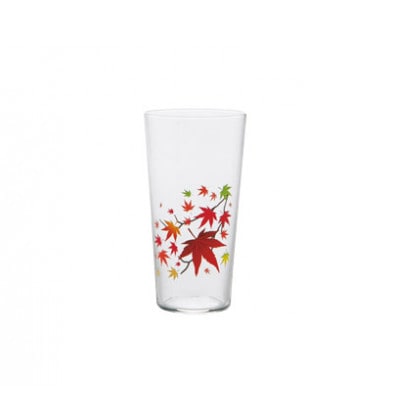 【温度で変化する器】タンブラー(360ml)ペアセット『冷感紅葉』