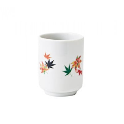 【温度で変化する器】【美濃焼】 湯呑 (2個) 『 紅葉 』