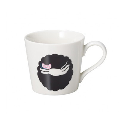 【温度で変化する器】【美濃焼】温感マグカップ『ねこ』1個