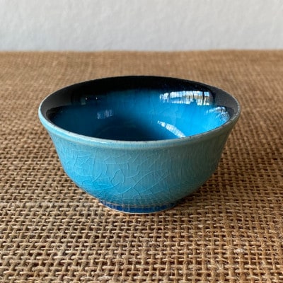 【さとふる限定】【令和7年産:玄米】特別栽培米コシヒカリ(5kg)+【美濃焼】青輝貫入 酒器セット