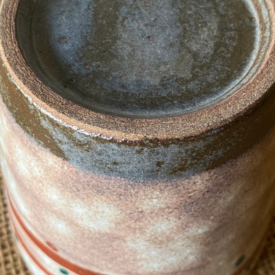 【さとふる限定】【令和7年産:玄米】特別栽培米 コシヒカリ(2kg)+【美濃焼】赤絵かいらぎ カップ