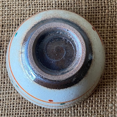 【令和7年産:精米】特別栽培米コシヒカリ(9kg)+【美濃焼】赤絵かいらぎ煎茶碗