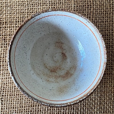 【令和7年産:玄米】 特別栽培米コシヒカリ(10kg)+【美濃焼】赤絵かいらぎ煎茶碗