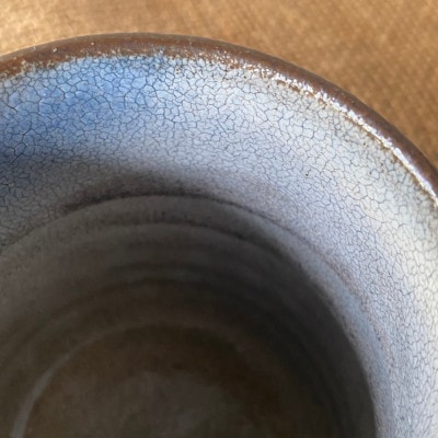 【令和7年産:玄米】特別栽培米コシヒカリ(10kg)+【美濃焼】青雲かいらぎ湯呑大(2個)