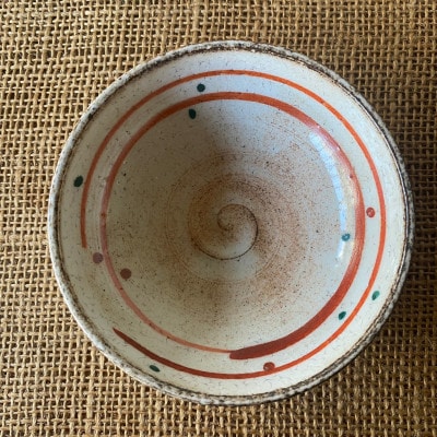 【さとふる限定】【令和7年産:玄米】特別栽培米 コシヒカリ(10kg)+【美濃焼】赤絵かいらぎ小付け