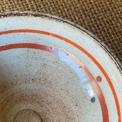 【さとふる限定】【令和7年産:玄米】特別栽培米 コシヒカリ(10kg)+【美濃焼】赤絵かいらぎ小付け