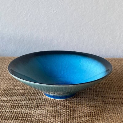 【さとふる限定】【令和7年産:玄米】特別栽培米 コシヒカリ(10kg)+【美濃焼】青輝貫入小鉢 2個