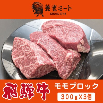 飛騨牛 モモブロック 300g×3個