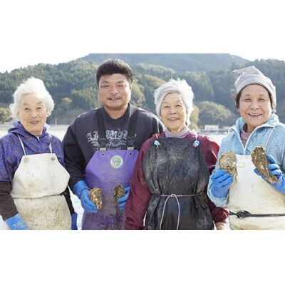 むき身牡蠣 1kg(500g×2p)+殻付き牡蠣 Lサイズ3個 セット 【 横綱牡蠣の吉田水産 】