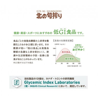 【北の旬搾り】果汁100%ジュース 1L×3本