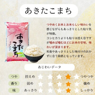 【毎月定期便】あきたこまち 5kg全9回