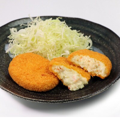 レンジで簡単「ズワイガニクリームコロッケ・サヴァ缶のコロッケ」総数10個
